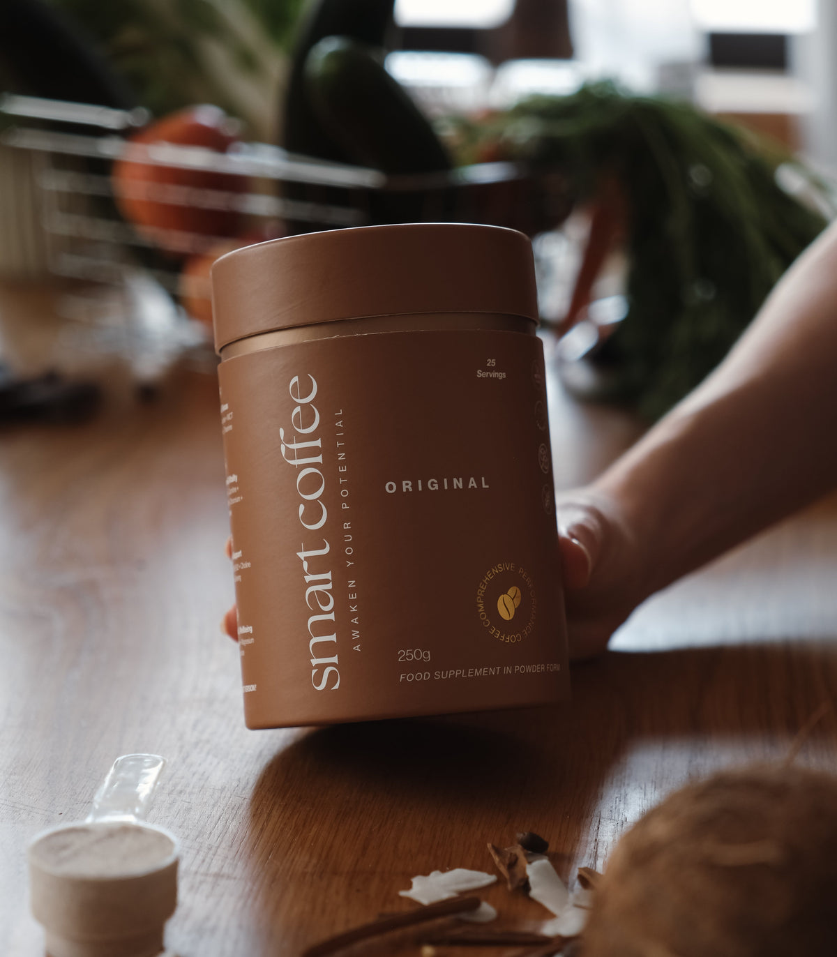 Smart Coffee Original, Functional Coffee with Collagen & 17 Actives ...